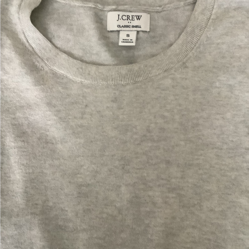 J. Crew Gray Women’s Shell Sweater